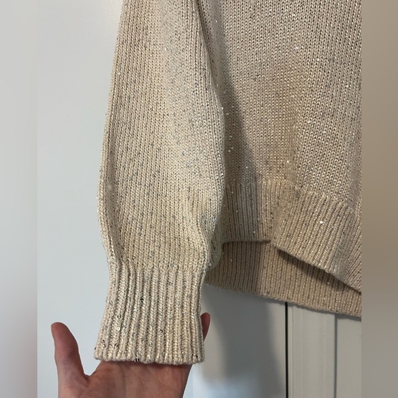 J. Crew Sequin Sweater Polo - Picture 5 of 9